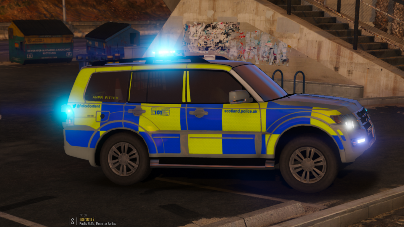 Scotland Police Car Pack Oiv Gta Mods